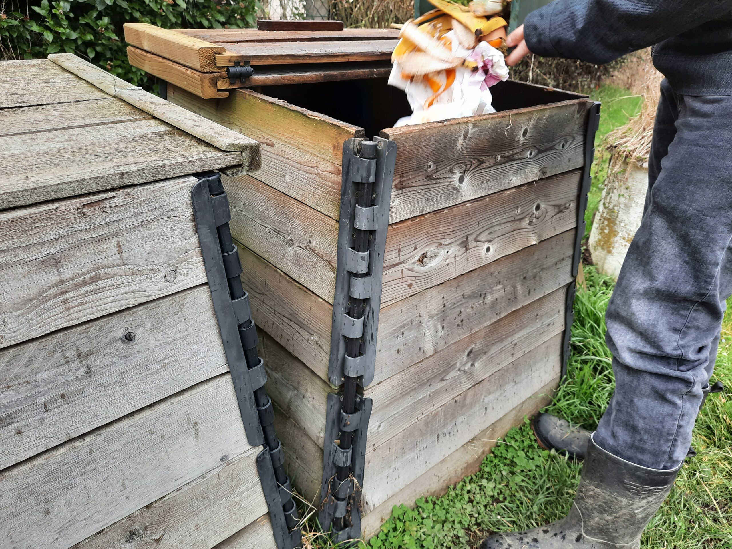 Bac à compost avec couvercle SOLID